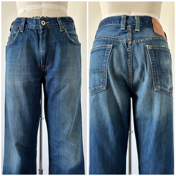 Vintage 90’s Lucky Brand 100% Cotton USA Made Jeans - Picture 6 of 16